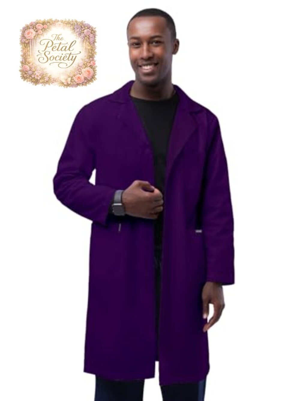 Unisex 39" Lab Coat Medical Uniform Nurse Doctor Work